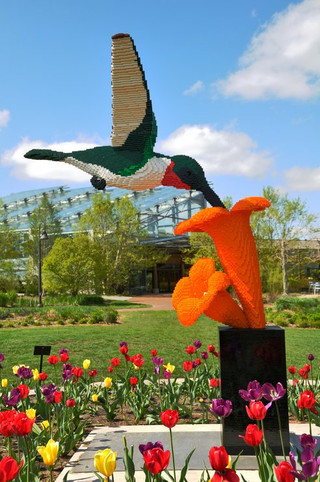 Illustration for article titled These Incredible Lego Beasts Liven Up Iowa State's Reiman Gardens